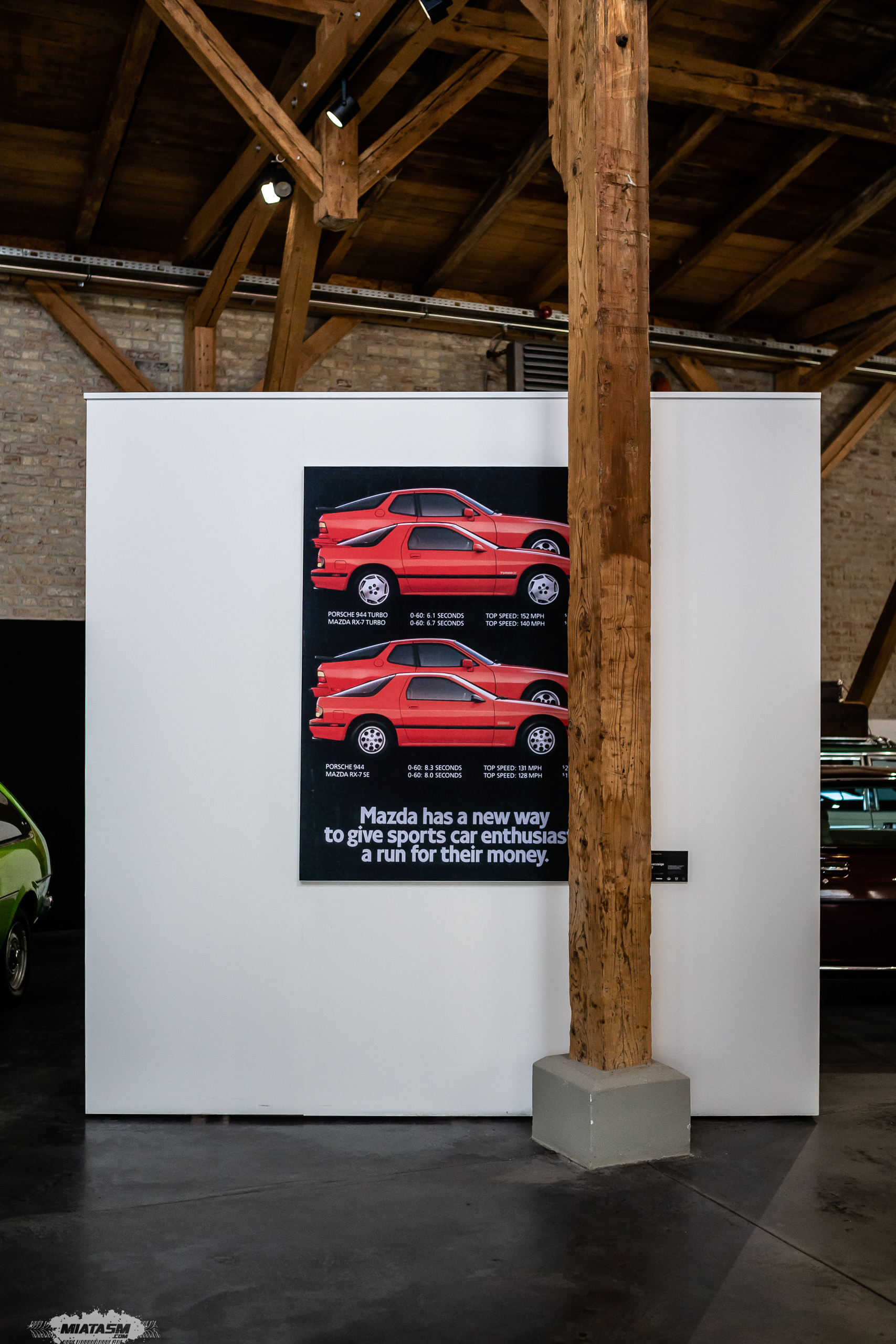 Mazda RX-7 vs. Porsche Mazda Classic Automobile Museum Frey